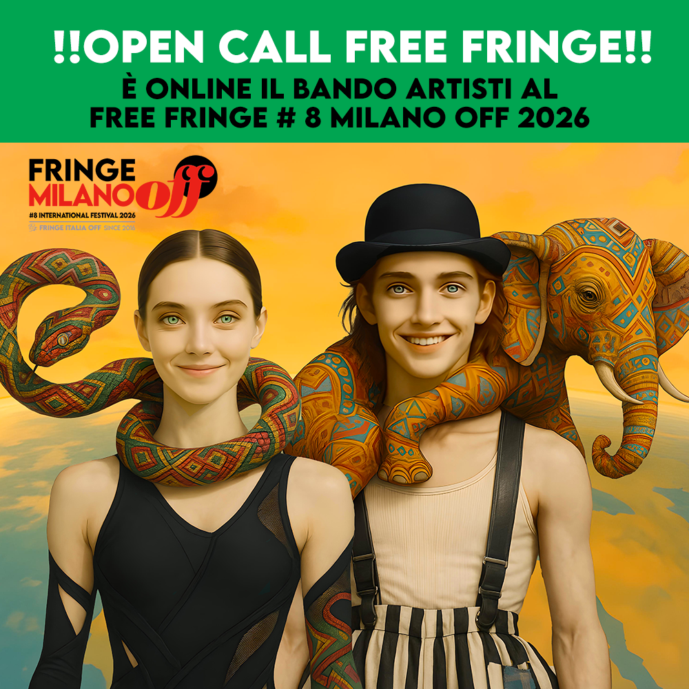 visual HOME fringeitalia bando artisti FREE FRINGE 2026 6033fcb1